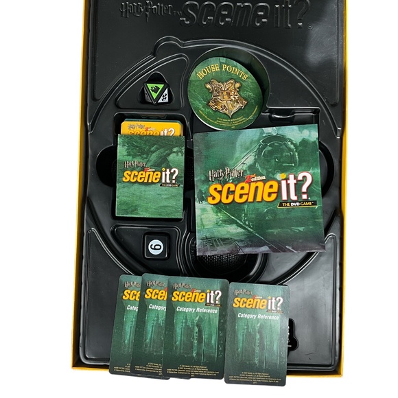 HARRY POTTER Scene it? 2nd Edition The DVD Game EUC 100% COMPLETE! - Picture 4 of 8